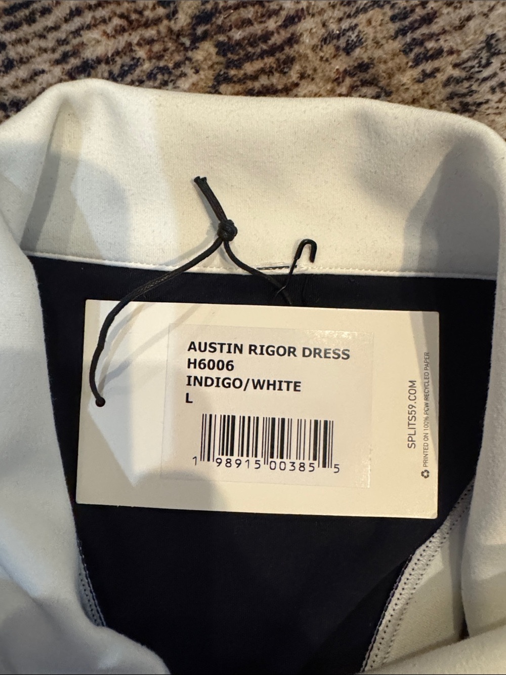 NWT!!! Splits 59 Austin rigor dress. Large. Navy and white - Picture 4 of 4